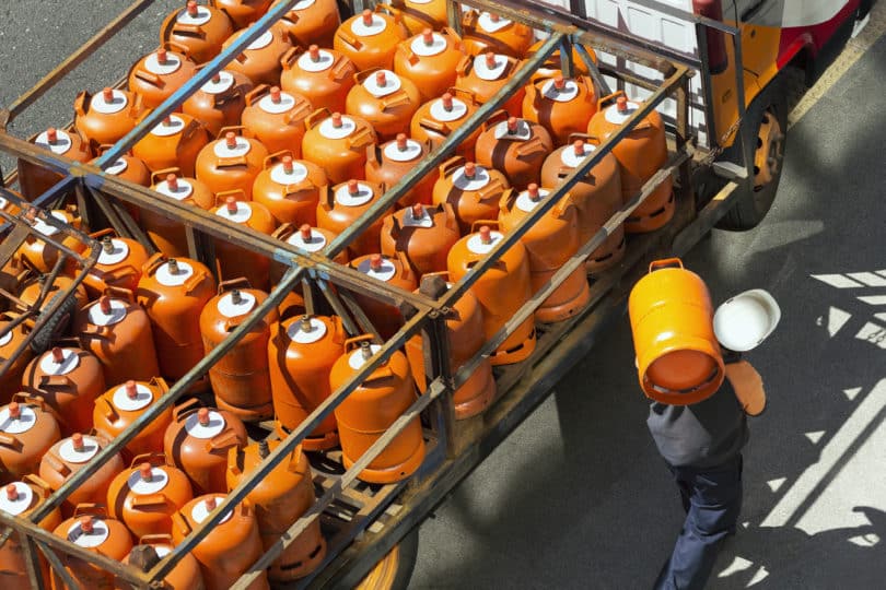 Gasflaschen Transport mit Sicherheit Gasflasche.de