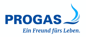 Progas Logo blau