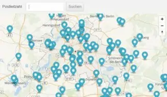 Gasflaschen Verkaufsstellensuche