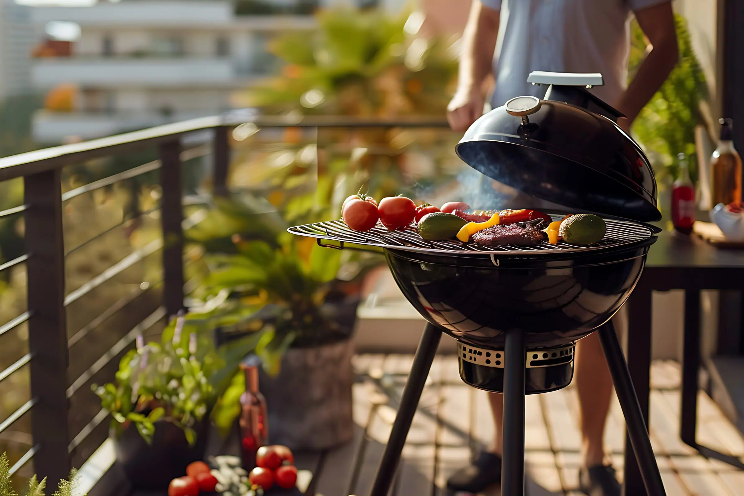 Bester Balkongrill: Strom, Gas, Kohle oder Holz?